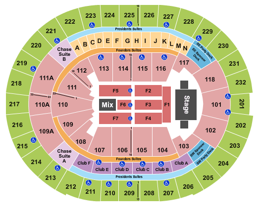 Amway Center Seating Charts+Rows, Seat Numbers and Club Seats Amway Center Seating Charts+Rows, Seat Numbers and Club Seats