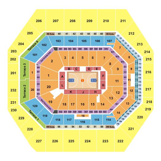 Where To Find Gainbridge Fieldhouse Premium Seating And Club Options