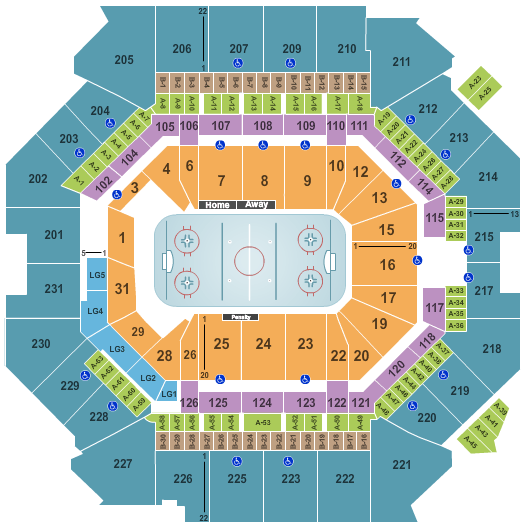 Barclays Center Seating Chart Hockey