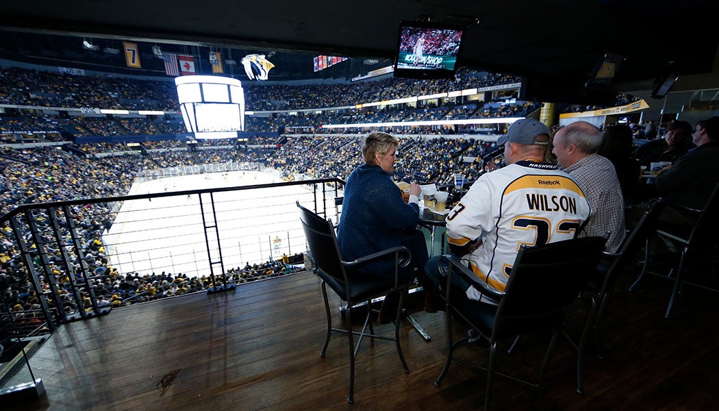 Where To Find Bridgestone Arena Premium Seating and Club Options