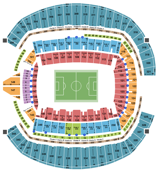 Lumen Field Seating Chart + Rows, Seat Numbers and Club Seats