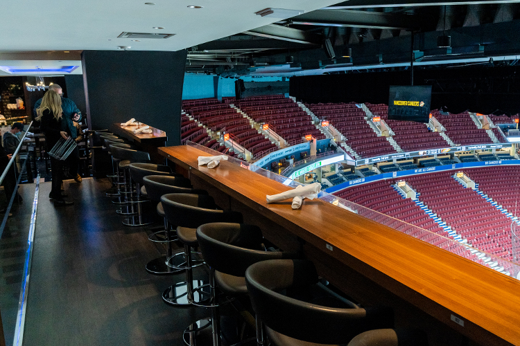 Where to Find Rogers Arena Premium Seating and Club Options