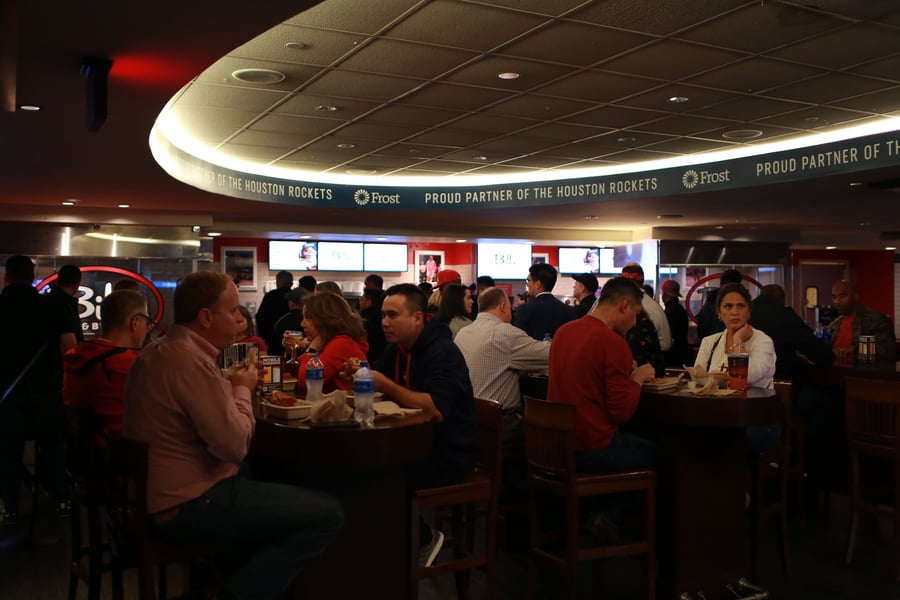 Where to Find Toyota Center Premium Seating and Club Options