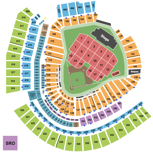 Great American Ballpark Seating Chart + Rows, Seats and Club Seats