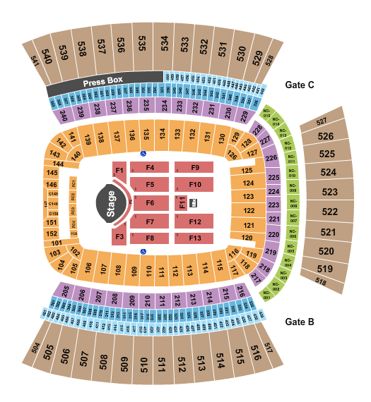 Acrisure Stadium Seating Chart