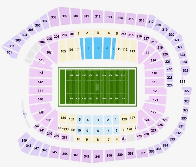 Where To Find U.S. Bank Stadium Premium Seating and Club Options