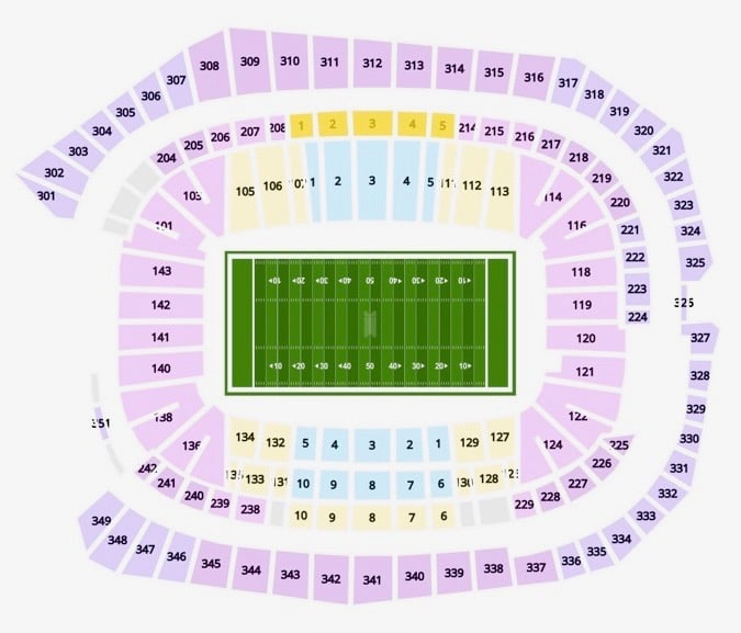 Where To Find U.S. Bank Stadium Premium Seating and Club Options