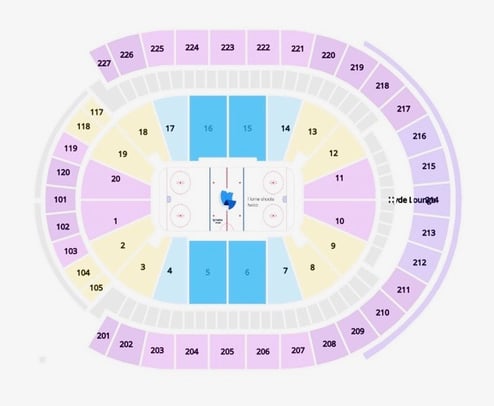 T-Mobile Arena Concert Seating Chart 