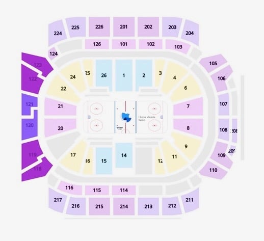 Climate Pledge Arena Seating Chart With Rows