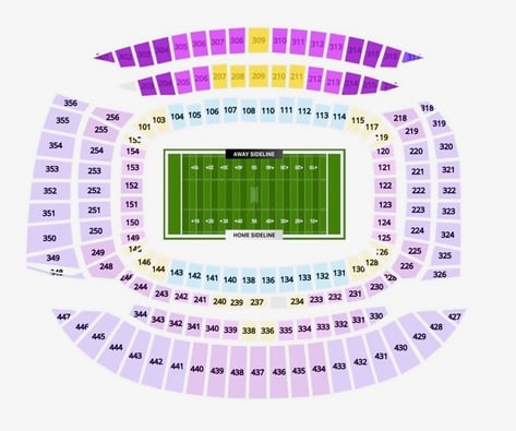 Solr Field Premium Seating