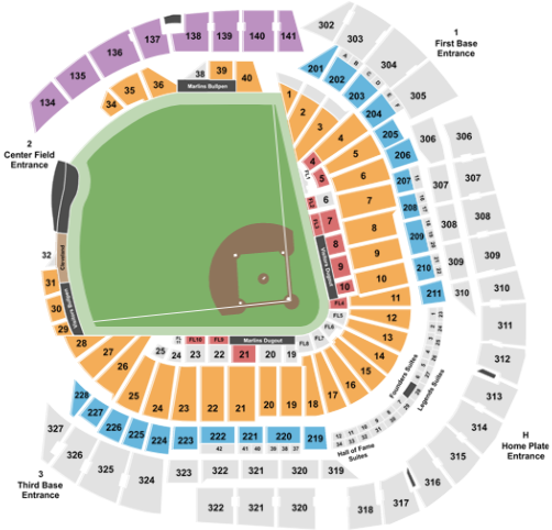 marlins-ballpark-seating-chart-rows-seats-and-club-seats