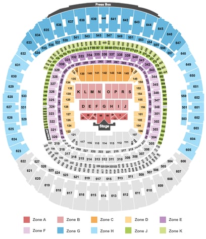 Cheapest Caesars Superdome Concert Tickets