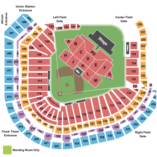 Minute Maid Park Seating Chart Section