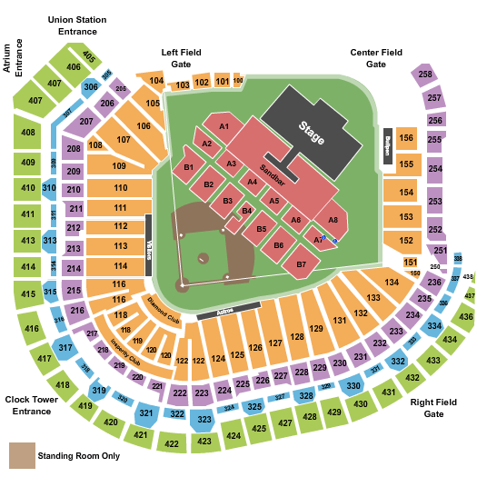 Minute Maid Park Seating Chart, Section, Row & Seat Number Info