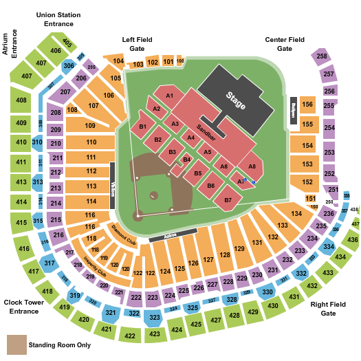 Minute Maid Park Seating Chart Section