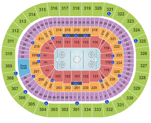 La Coliseum Seating Chart With Seat Numbers