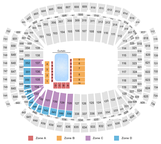 Nrg Seating Chart With Seat Numbers