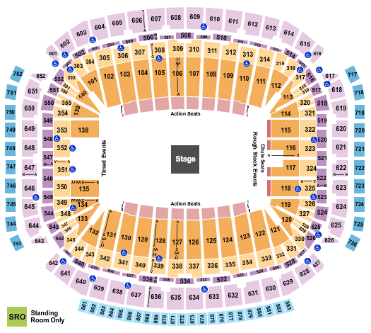 Houston Rodeo Concert Seating Chart