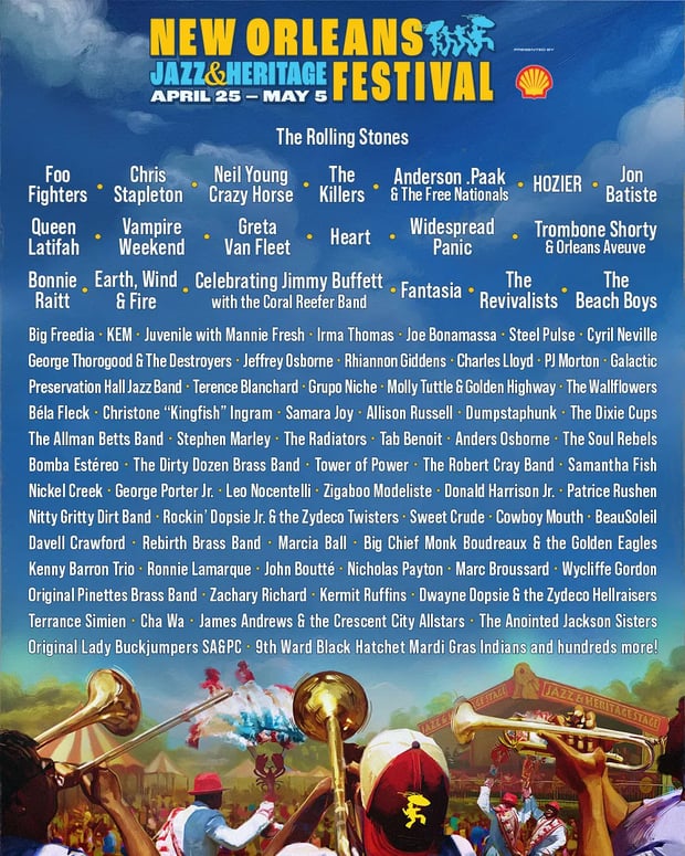 How to Find The Cheapest New Orleans Jazz Festival Tickets + 2025 Lineup