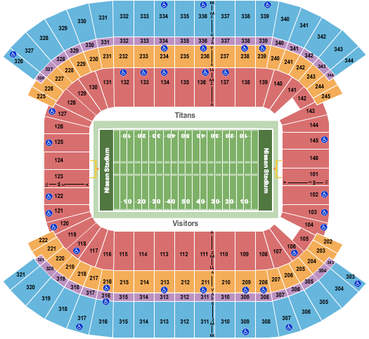 Nissan Stadium Seating Chart + Rows, Seat Numbers And Club Seats