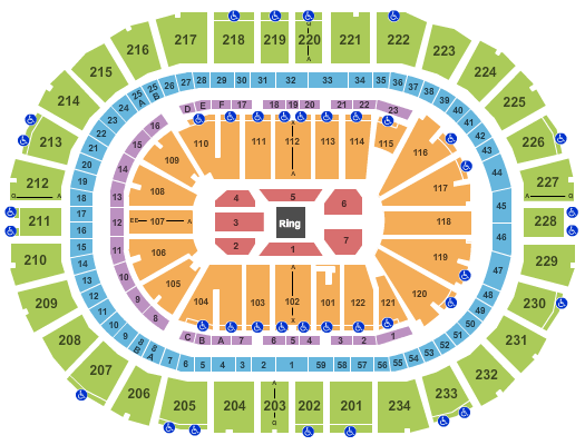 Pittsburgh Consol Energy Center Seating Chart