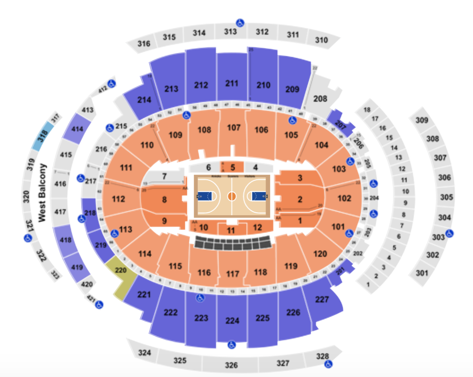 Madison Square Garden Seating Chart + Rows, Seat and Club Seats Info