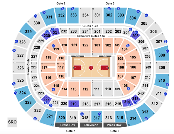 United Center Seating 