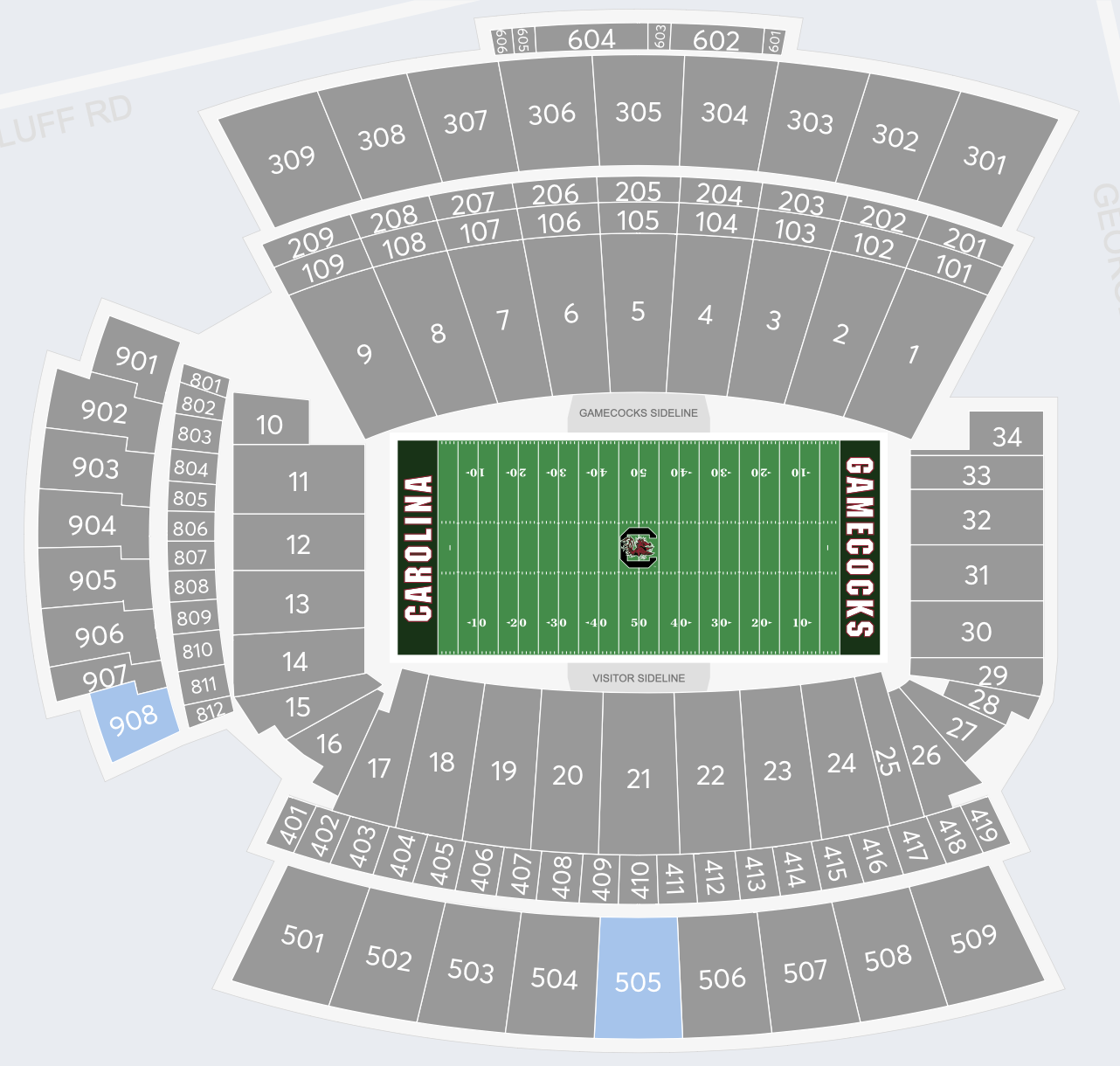 Wake Forest Football Seating Chart