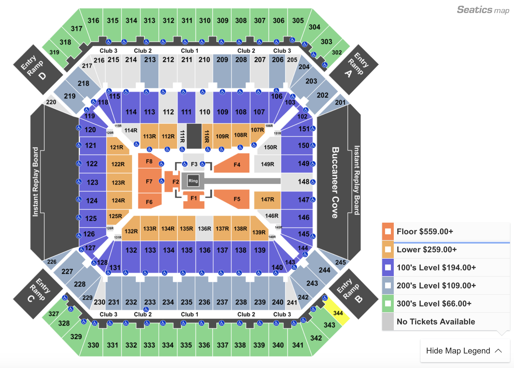 cheapest f1 tickets