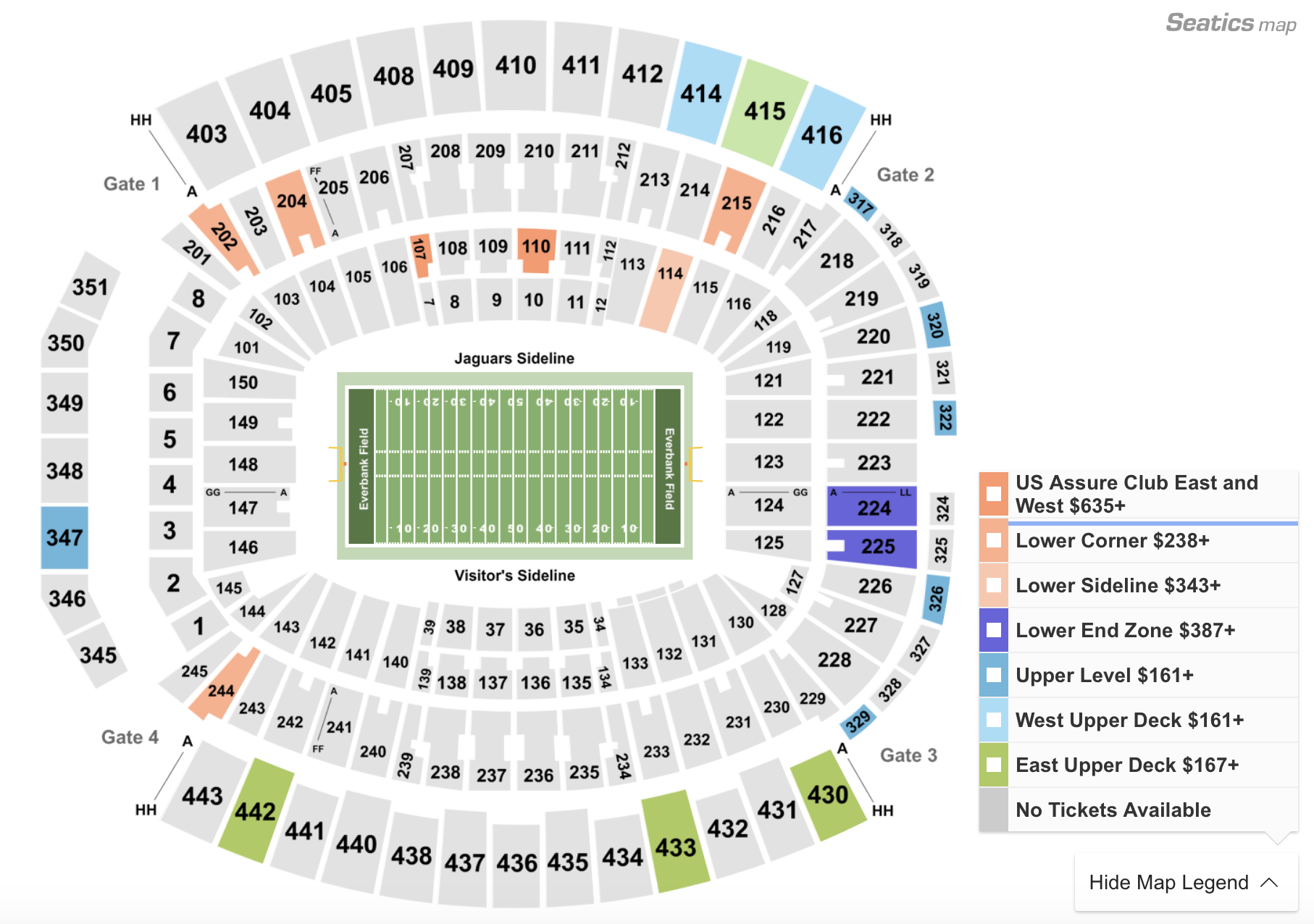 Where To Find The Cheapest Florida Vs. Georgia Football Tickets At TIAA ...