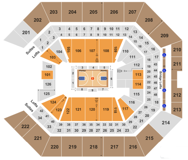 Golden 1 Center Tickets & Seating Chart - ETC