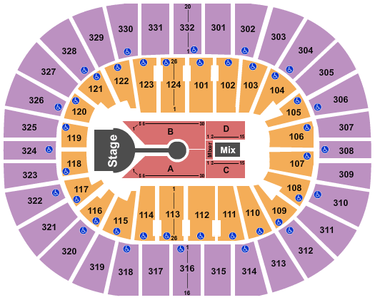 Smoothie King Center, section 124, home of New Orleans Pelicans, page 1