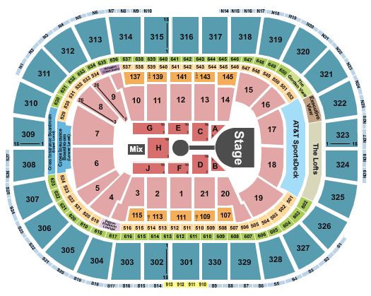 TD Garden Seating Chart + Rows, Seat Number and Club Seat Info