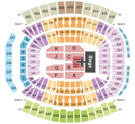 TIAA Bank Field Seating Chart + Section, Row & Seat Number Info