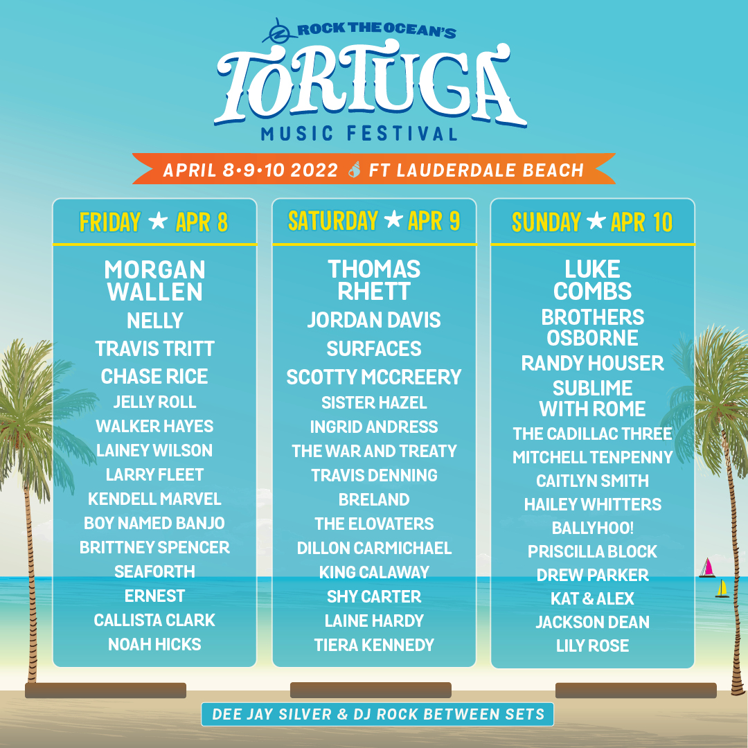 Where to Find The Cheapest Tortuga Music Festival Tickets + 2022 Lineup