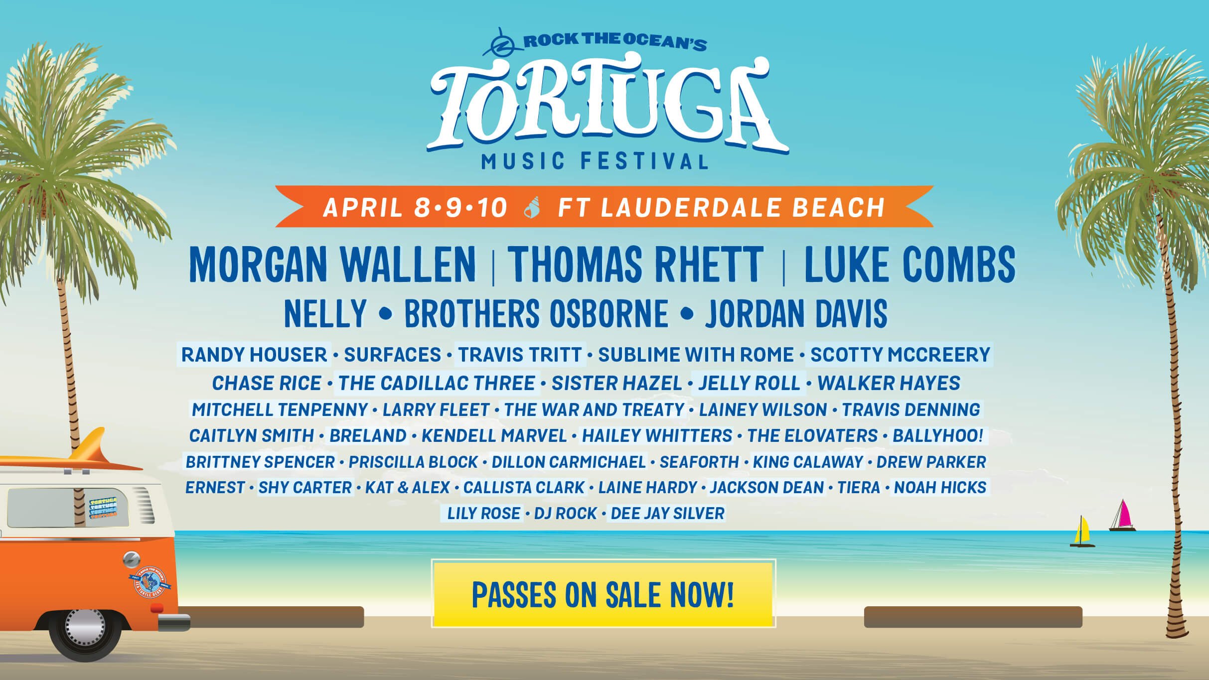 Where To Find The Cheapest Tortuga Music Festival Tickets 2022 Lineup   TMF 2426x1375px Web Listing 