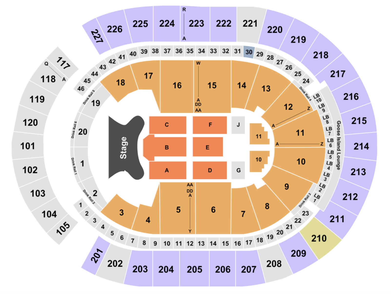 Kansas City T Mobile Center Seating Chart