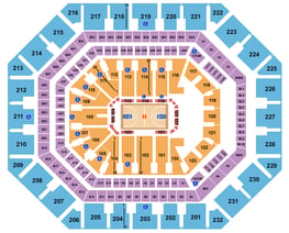 Footprint Center Seating Chart + Rows, Seat Numbers and Club Seats