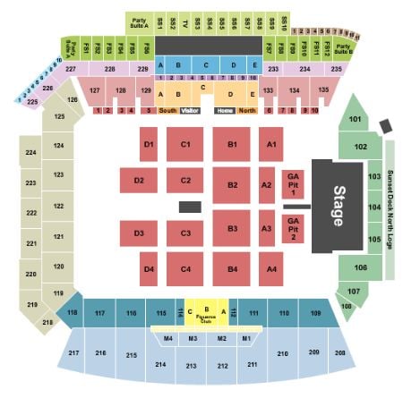 Banc of California Stadium Seating Chart+Rows, Seats and ...