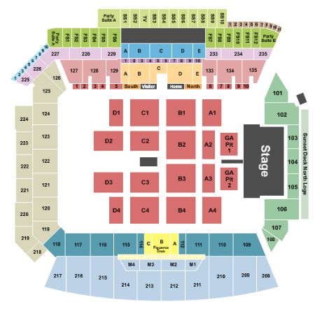 Banc of California Stadium Seating Chart+Rows, Seats and Club Seats