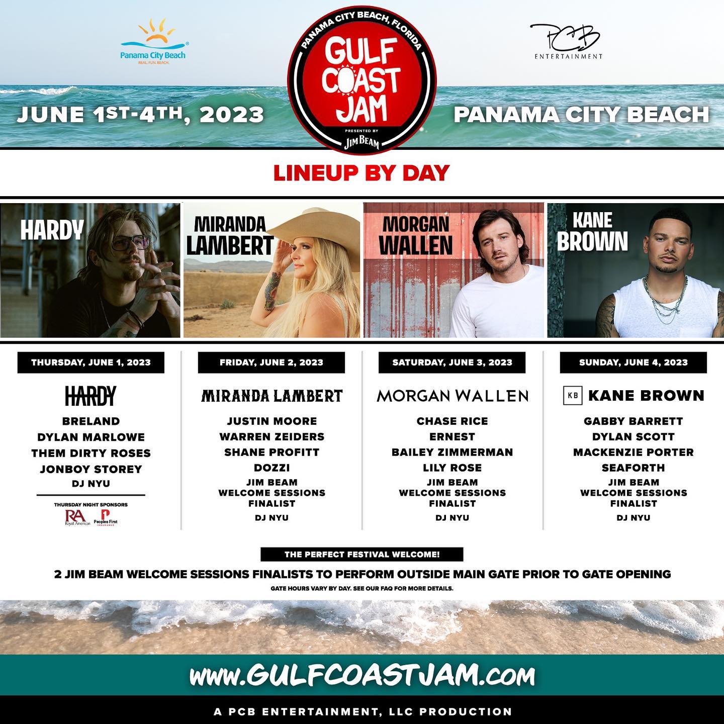 How To Find The Cheapest Gulf Coast Jam Tickets + 2023 Lineup