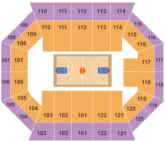 University Of Miami Basketball Stadium Seating Chart