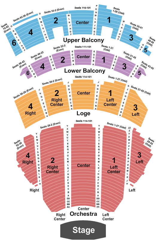 Beacon Theater Ny Seating Chart