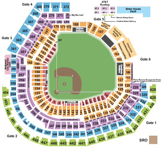 St. Louis Cardinals Suite Rentals