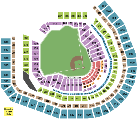 citi field seating map Citi Field Seating Chart Rows Seats And Club Seats