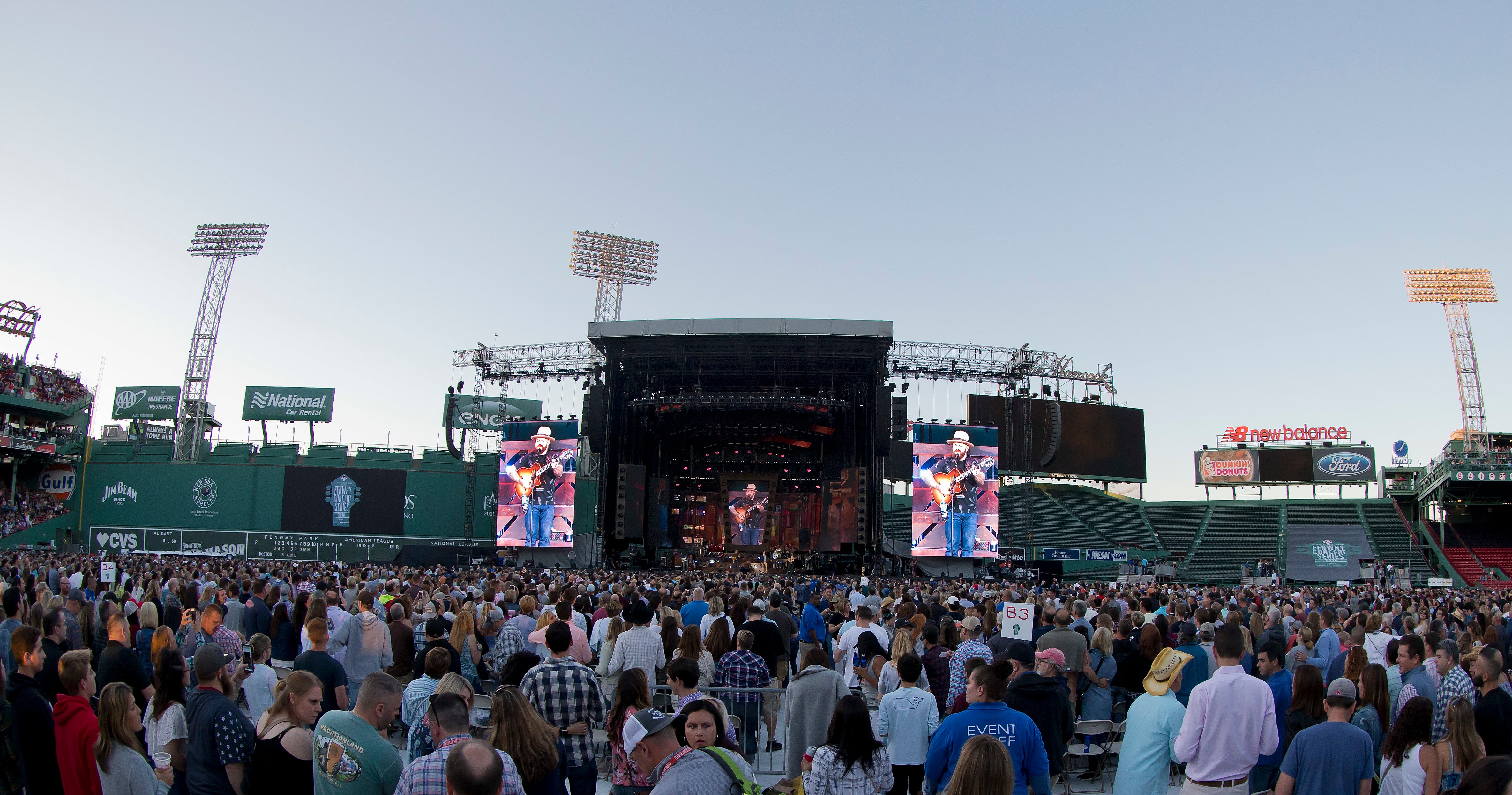 Fenway Park Concert Interactive Seating Chart Awesome Home