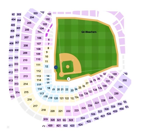 Chicago Cubs Seating Chart 