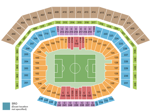 Levi S Stadium Seating Chart Section