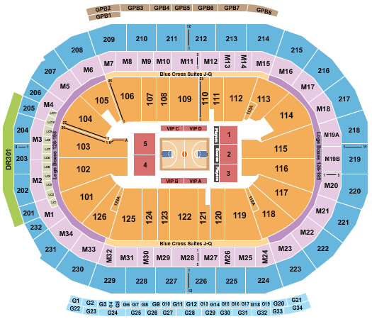 Little Caesars Arena Seating Chart + Rows, Seats and Club Seats