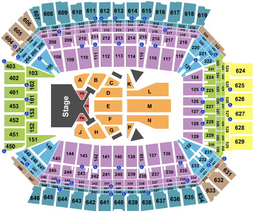 winstar casino concerts seating chart